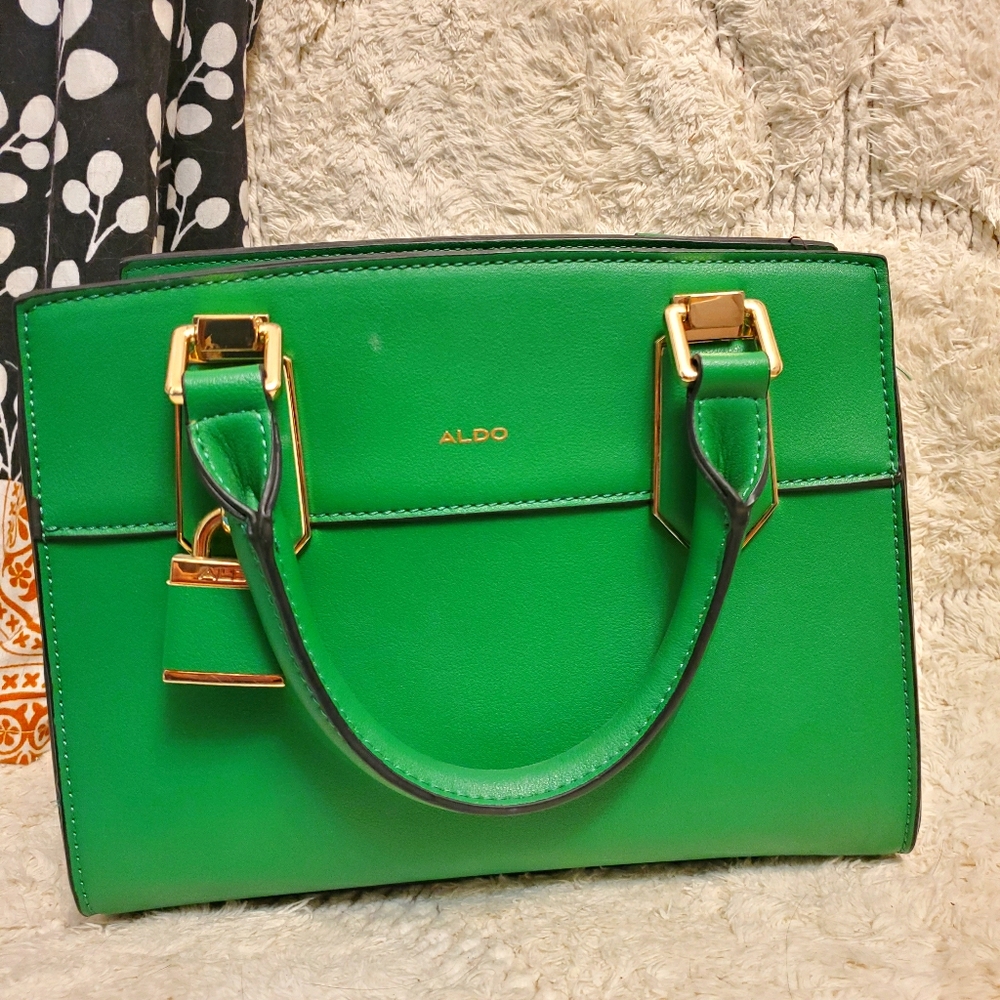 Aldo Green Handbag